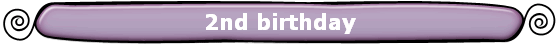 2nd birthday